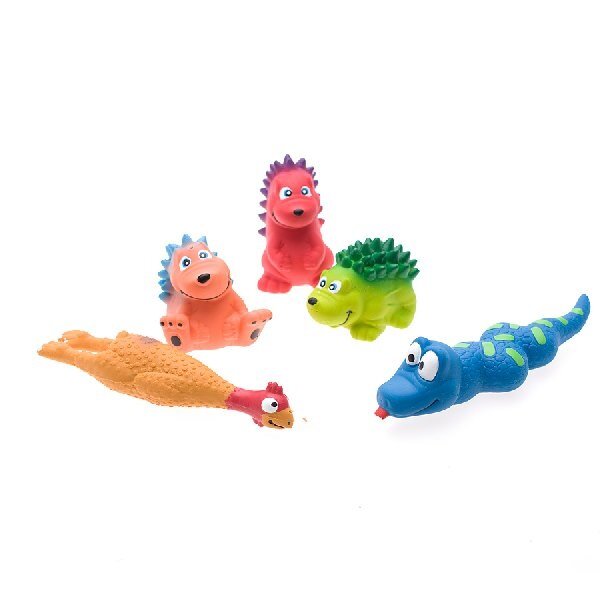 Latex Dog Toy - Variable Designs 7cm