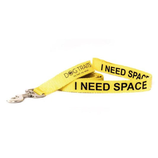 Dog Traits 'I Need Space' Yellow Lead