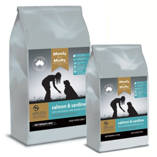 Meals For Mutts Adult Dog Salmon & Sardine Blue