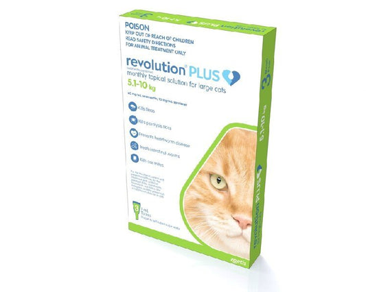 Revolution Plus For Large Cats 5.1 - 10kg