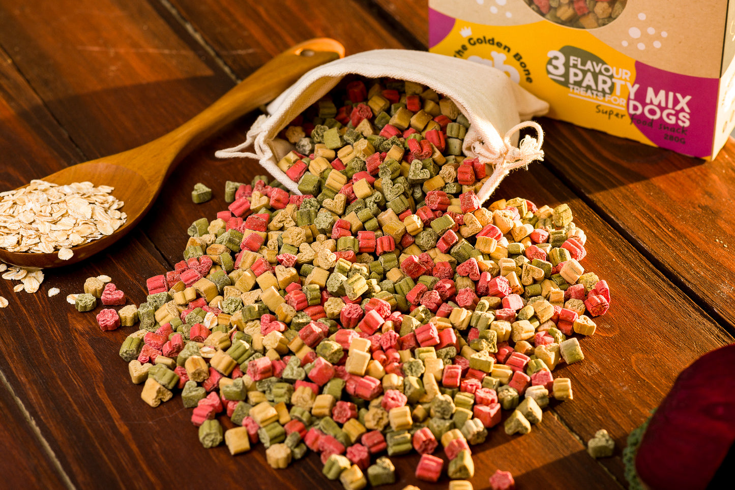 Golden Bone 3 Flavour Party Mix - 40Gr