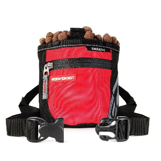 Ezy Dog SnakPak Dog Treat Pouch Red