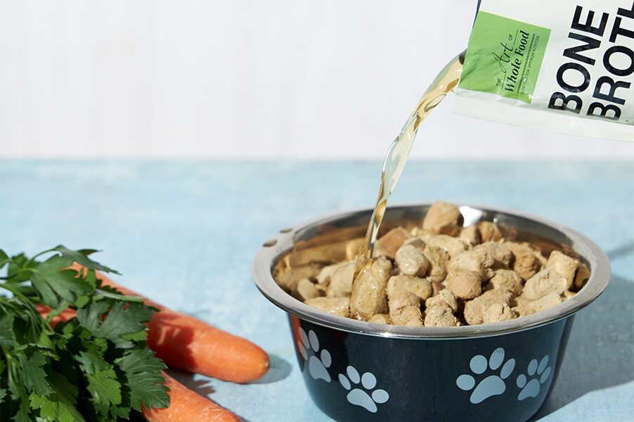 Art of Whole Food Bone Broth For Pets Lamb Flavour 500g