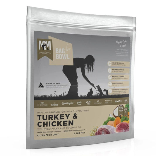 Meal For Mutts Kitten Chicken & Turkey GLF 2.5kg