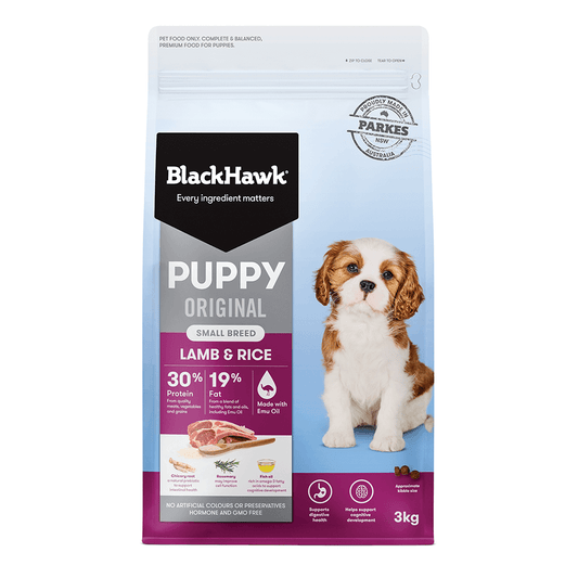 Black Hawk Puppy Sml Breed Lamb & Rice 3 kg