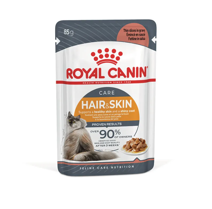 Royal Canin Feline Hair & Skin Gravy 85g