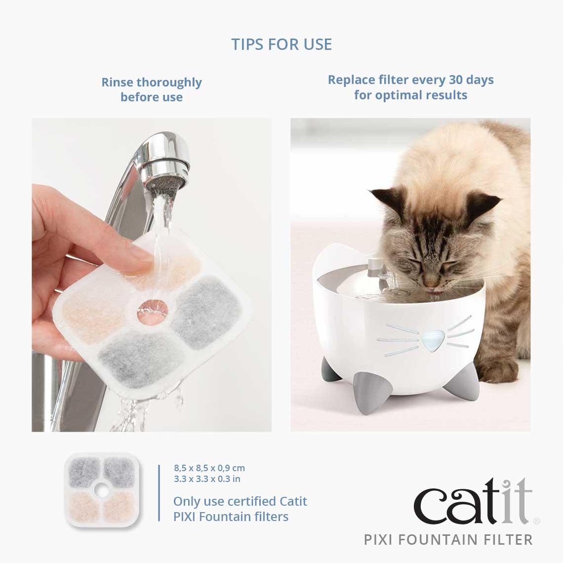 Catit Pixi Fountain Filter Catridge 6 Pack