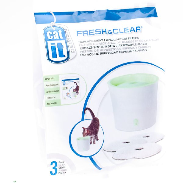 Catit Fresh n Clear Foam Carbon Cartridges
