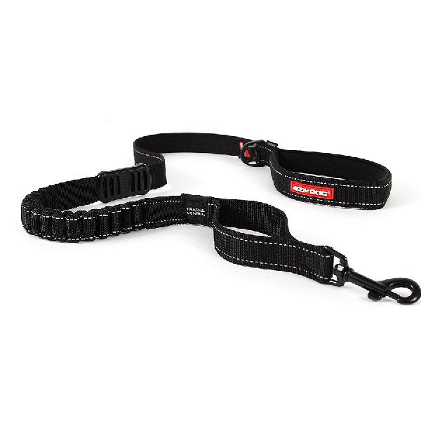 EzyDog Leash Zero Shock Black