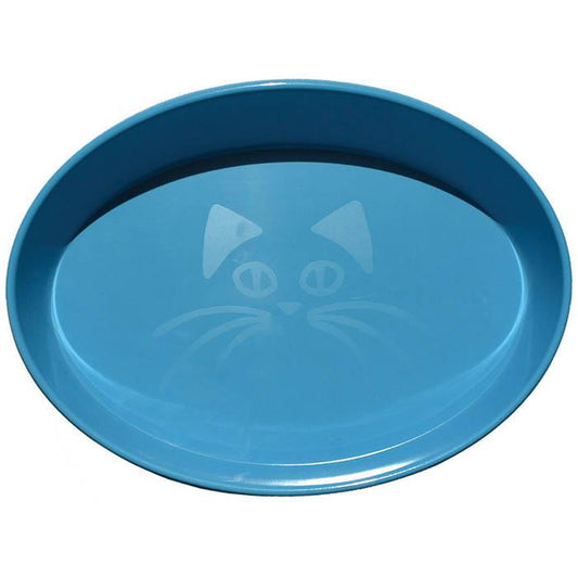 Scream Oval Cat Bowl Loud Blue 300ml