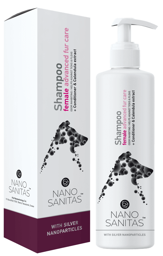 Nano Sanitas Female Fur Care Dog Shampoo 250 ml-1962324916749602816