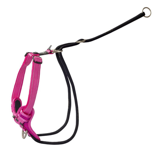 Rogz Control Stop Pull Harness Pink MEDIUM