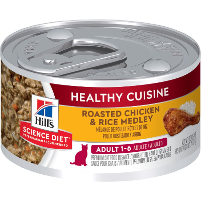 Hills Adult Healthy Cuisine Chicken & Rice Medley 79g