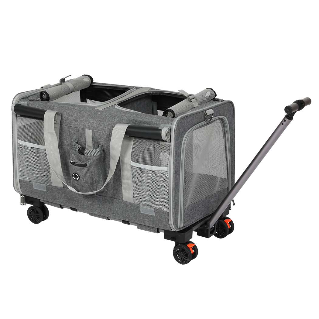 Pawz Pet Carrier 4 Wheel Portable Rolling Foldable-1975420341769605128