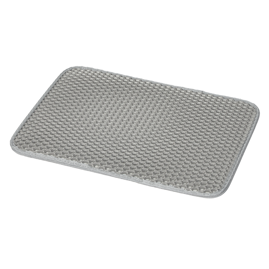 Pawz Cat Litter Mat Large Litter Box Pet Trapping Sifting Mats Waterproof Tray-1973193605208215560