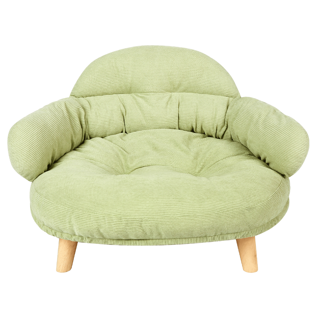 Pawz Elevated Pet Dog Cat Sofa Bed Couch XL Size Green-1973193512186941448