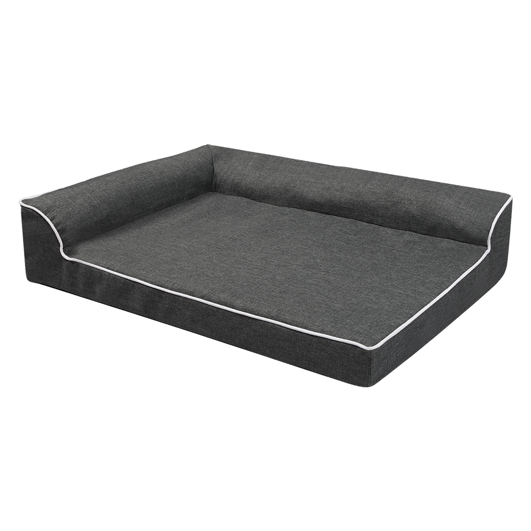 Pawz Orthopedic Dog Bed M Grey-1973193487419576328