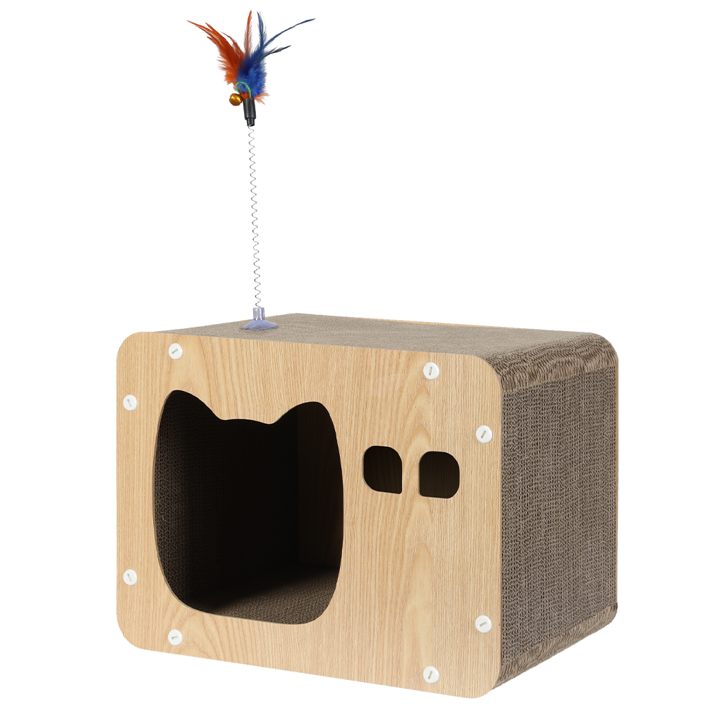 Pawz Cat Scratcher Board Scratching Cardboard-1996005540895002632