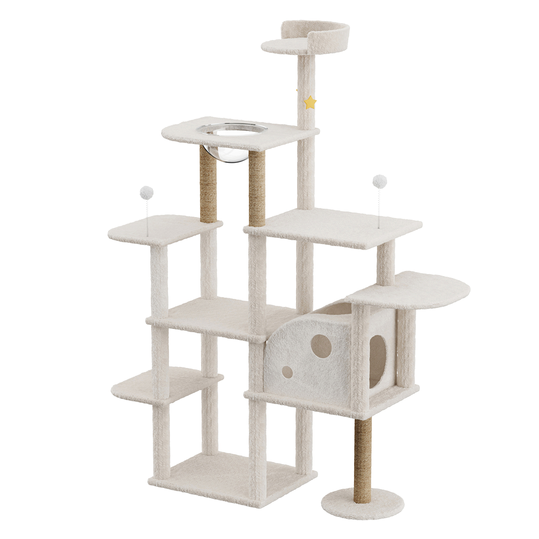 Pawz Cat Tree Tower Large Scratcher Condo House 172cm-1996005457499656200