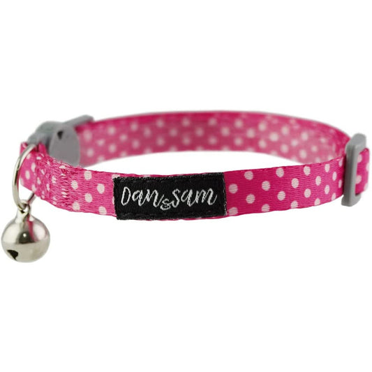 Dan & Sam Cat Collar Pink Mania