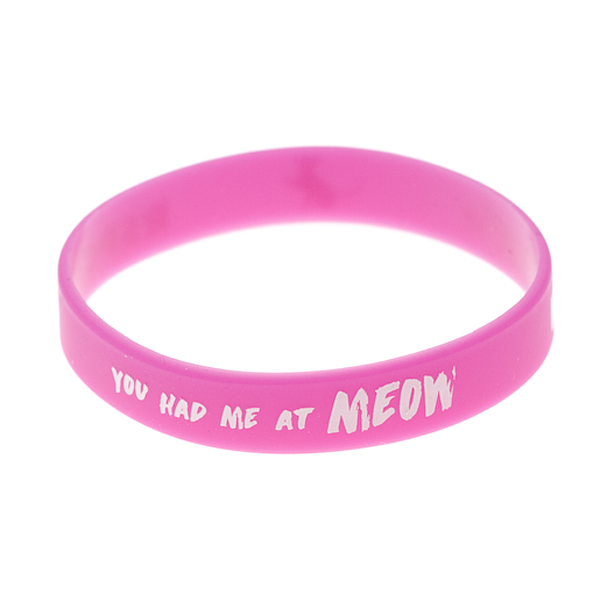RSPCA  Awareness Band Pink (You Had Me At Meow)
