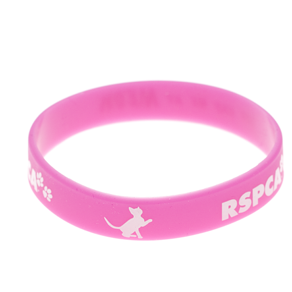 RSPCA  Awareness Band Pink (You Had Me At Meow)