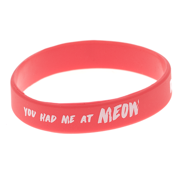 RSPCA  Awareness Band Red (You Had Me At Meow)
