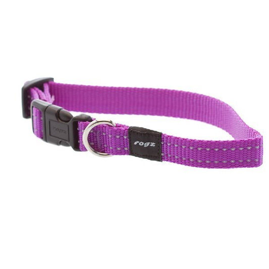 Rogz Utility Collar Purple