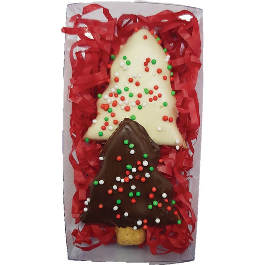 Huds & Toke Christmas Small Doggy Tree Gift Box 2 pack