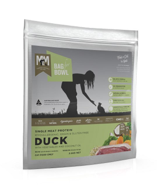 Meal For Mutts Cat Duck Single Meat 2.5kg
