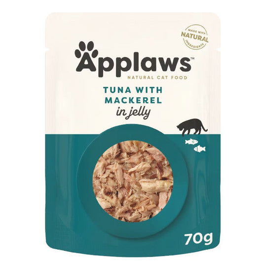 Applaws Cat Jelly Pouch Tuna & Mackerel 70g