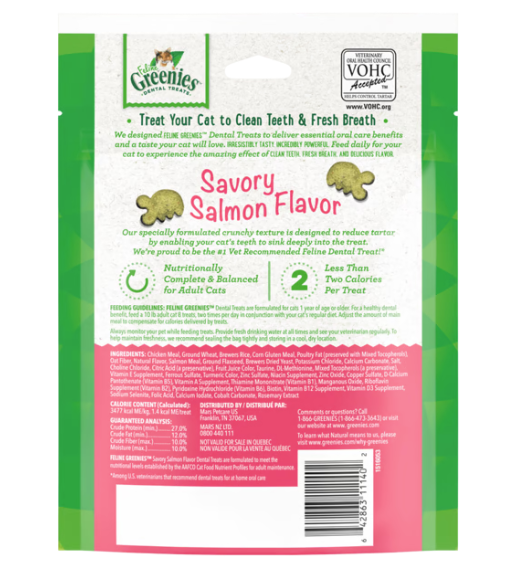 Greenies Feline Salmon 130g