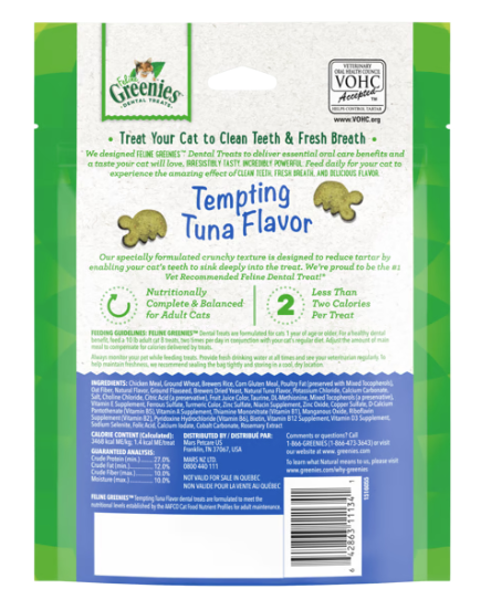 Greenies Feline Tuna 130g