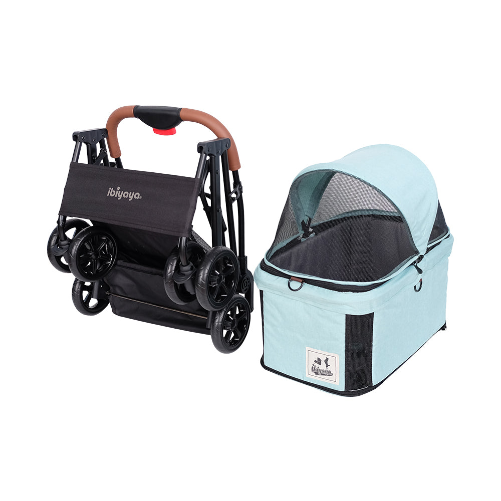 Ibiyaya Pet Travel Stroller Spearmint