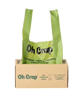 Oh Crap - Non Plastic Poop Bag 200 Bags per Box