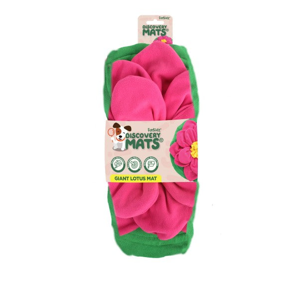 Snuffle Giant Lotus Mat Green / Yellow 70 x 70cm