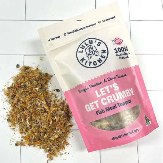 Let's Get Crumby Fish Meal Topper 100g