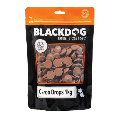 Blackdog Carob Buttons 1kg