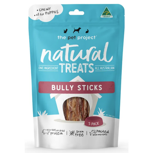 The Pet Project Bully Stick 5 Piece