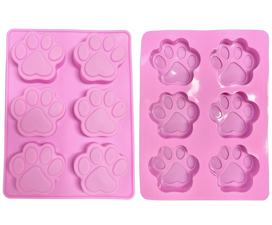 Paws Silicone Mould Pink