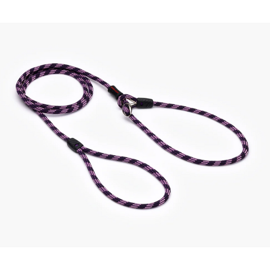 EzyDog Leash Luca Lite Purple 6mm 67"