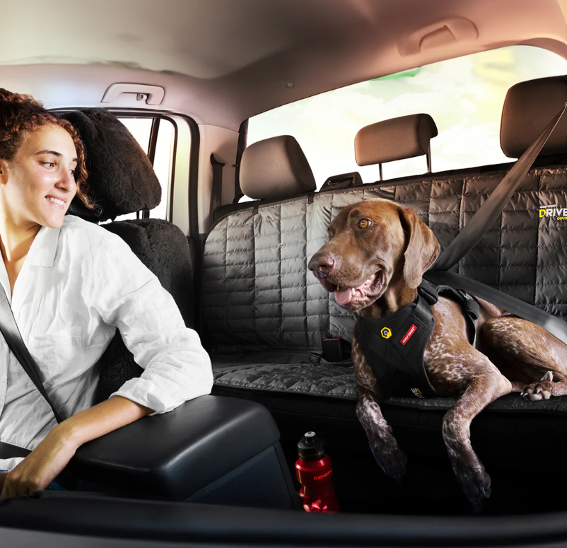 EzyDog Drive Seat Cover Rear Charcoal