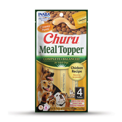Inaba Churu Meal Topper Chicken 4 Tubes 56g