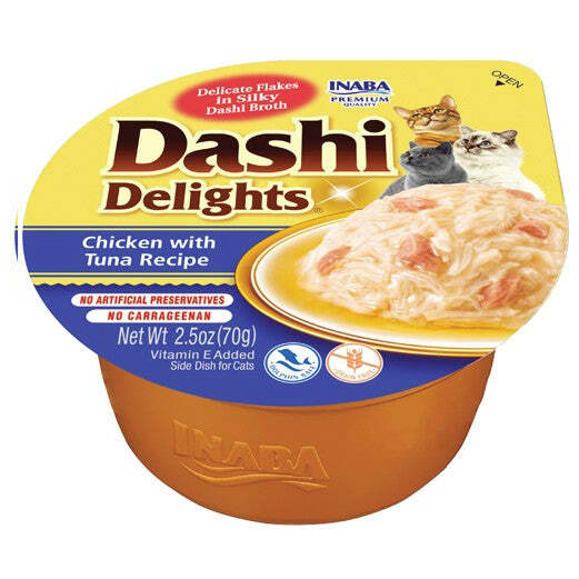 Inaba Dashi Delights Cup Chicken with Tuna 70g