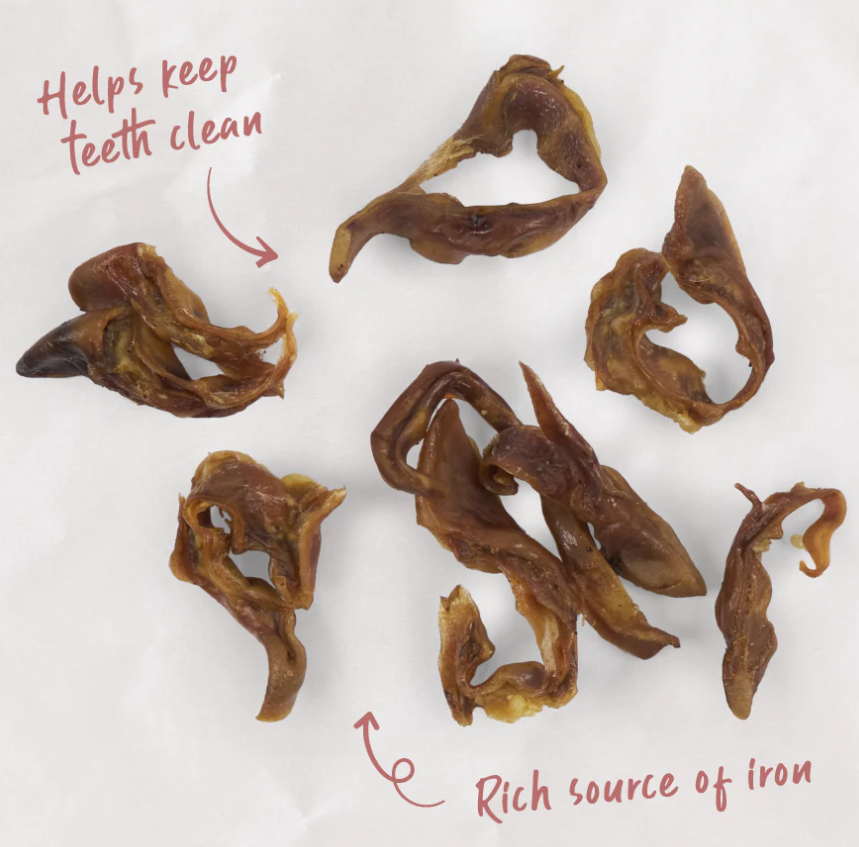 Kazoo Prime Cuts Aussie Pig Ear Strips 500gm