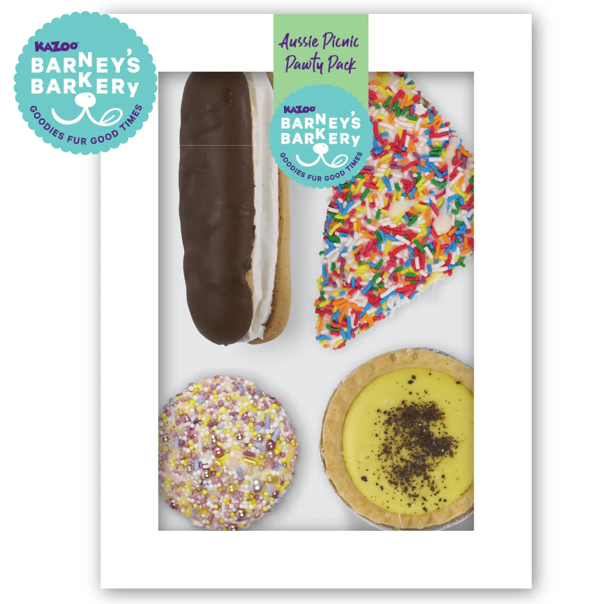 Kazoo Barneys Barkery Dog Treats Aussie Picnic Pack 150g