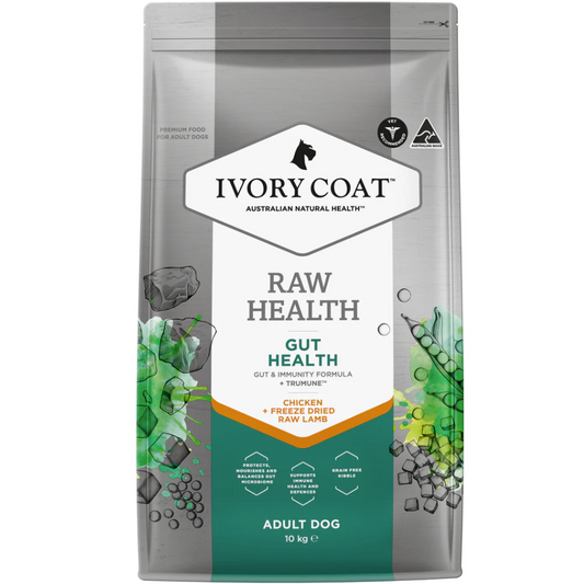 Ivory Coat Raw Health Dog Gut Health Chicken  10Kg