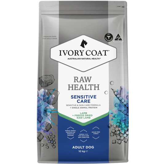 Ivory Coat Raw Health Dog Sensitive Lamb