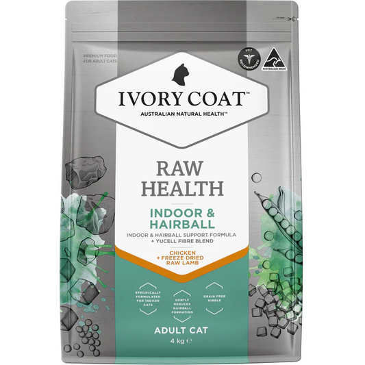 Ivory Coat Raw Health Cat Indoor & Hairball Chicken
