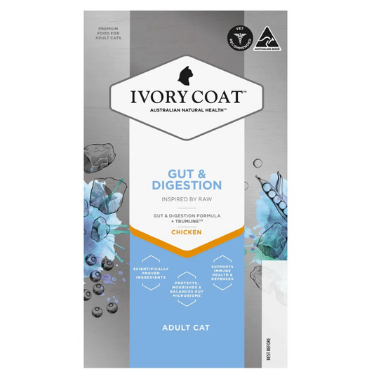 Ivory Coat Raw Health Cat Gut & Digestion Chicken Wet 85g